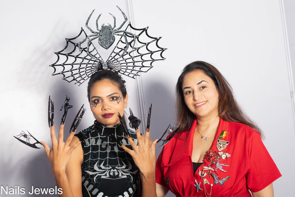 Spider Queen Fantasy Nail Art Showcase